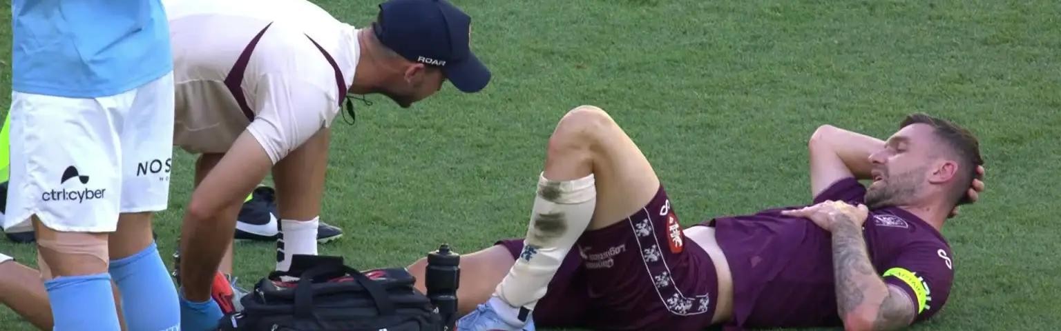 雪上加霜，布里斯班狮吼队长奥谢因脚踝伤势将缺席四周